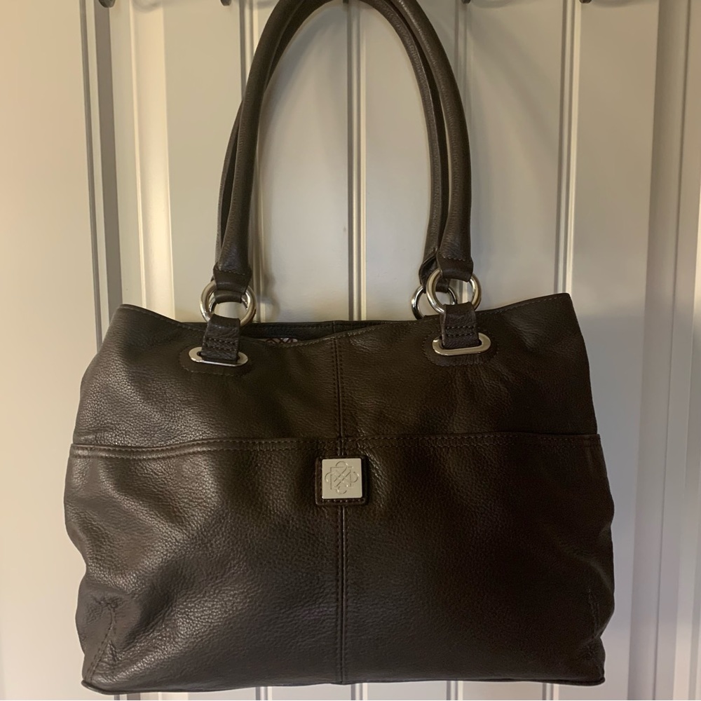 Piazza women's all Leather Brown Handbag/Shoulder bag
